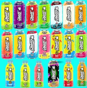 Ghost Energy Drinks Dosen Alle Geschmacksrichtungen Neu Selten USA Import ✅ VERTRAUENSWÜRDIGER VERKÄUFER ✅ - Bild 1 von 19