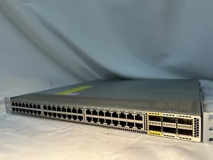 Cisco N2K-C2348TQ-10G-E Nexus 2348TQ-E 48-Port 1/10G 6 QSFP 40G Extender Switch - Picture 1 of 11