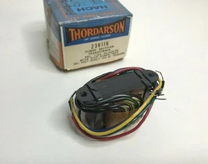 Thordarson 23v116 Power Rectifier Transformer PRI. 115V 50/60CPS NEW old stock - Picture 1 of 6