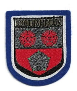 ECUSSON BRODé -- SOUTHAMPTON -- très bon état - Picture 1 of 1