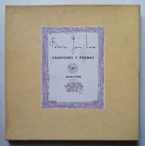 García Lorca, Federico - Canciones y Poemas - 2 discos CBS - Luis Seoane- (1965) - Picture 1 of 4