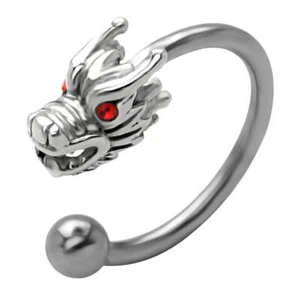 Fer à cheval acier Tête de Dragon - Imagen 1 de 1