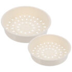 2Pcs Plastic Steamer Baskets for Rice Cooker and Warmer - 3L+5L Sizes-GX