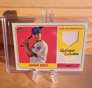 2018 Topps Heritage - Clubhouse Collection Relics Gold #CCR-JB Javier Báez... - Picture 1 of 5