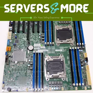 Supermicro X10DRH-IT Dual LGA2011-3 Onboard 10GBe, 26xx v3/v4 CPU Support, IPMI - Picture 1 of 8