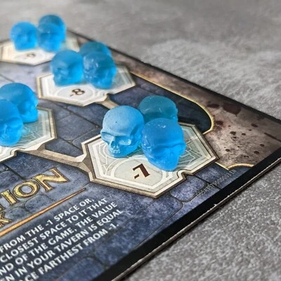 Scoundrels of Skullport  Expansion Corruption Token Inspired Skull Marker Pack - Image 1 of 4