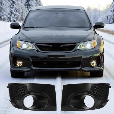Fog Light Cover Front Bumper For 2011 2012 2013 2014 Subaru Impreza WRX STi - Image 1 of 4
