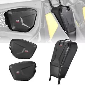 Upper Door Bags + Center Seat Console Storage Bag for Can-Am Maverick R 2024+ - Picture 1 of 18