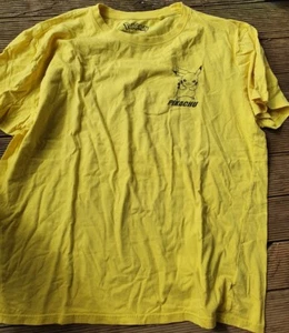 Pokemon Pikachu Yellow Tshirt Top Size XXL Good condition𤣠- Picture 1 of 3