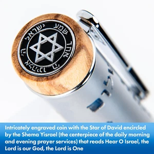 Israel 75Th Anniversary Fountain Pen - Limited Edition 1948 Diamond Jubilee, ... - Picture 1 of 12
