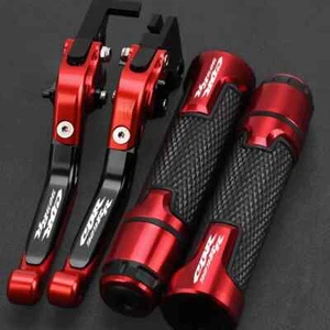 For HONDA CBR929RR Motorcycle Adjustable Brake Clutch Levers Handle Bar Grip - Picture 1 of 24