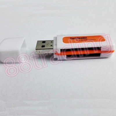 ALL IN ONE USB MEMORY CARD READER FOR MICRO SD HC MS MEMORY STICK PRO DUO M2 MMC - Image 1 of 4
