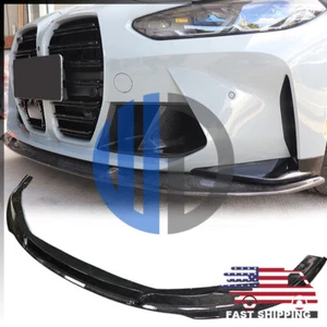 Ajuste 2021 2022 2023 2024 BMW G80 G81 G82 M3 M4 W Estilo Aspirador Carbono Labio Delantero - Imagen 1 de 5