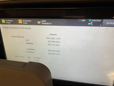 SHARP MX6070   Farbkopierer Scanner A3 + Finischer MX-FN28 - Bild 1 von 4