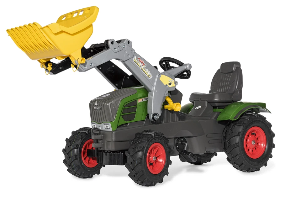 Rolly Toys Trettraktor FENDT 211 Vario mit Frontlader Schaufel, Luftbereifung