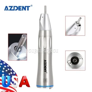 Dental 1:1 Optic Fiber Straight Surgical Low Speed LED Internal Handpiece  - Picture 1 of 13