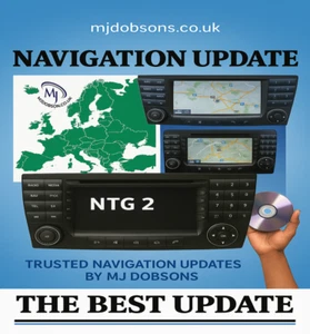 MERCEDES NAVIGATION MAP NTG2 V19 COMAND 2018 UK&EU NAV A1698270600 - Picture 1 of 6