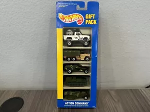 Hot Wheels Action Command 5 Car Gift Pack 11365 1:64 Sealed - Picture 1 of 11