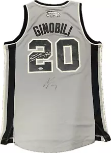 Manu Ginobili Autographed Signed jersey PSA/DNA San Antonio Spurs Autographed - Picture 1 of 3