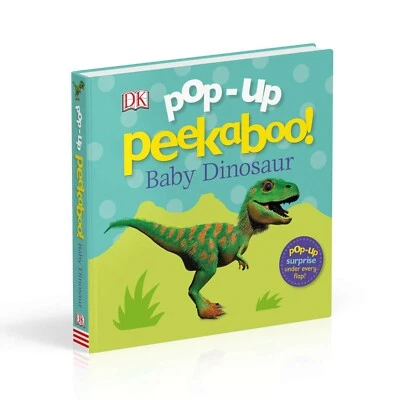 Pop-Up Peekaboo! Baby Dinosaur by DK 9780241342077 NEW Baby Toddlers Board - Image 1 of 3