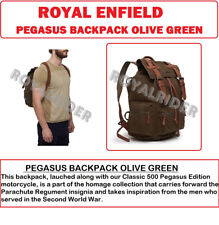 Royal Enfield "PEGASUS BACKPACK" OLIVE GREEN - Express Shipping