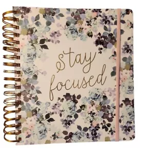 Journal Planner Scrapbooking Crafts Spiral Motivation Hardcover 20/21 Stickers - Picture 1 of 22