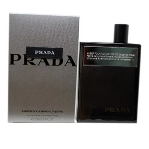 PRADA AMBER POUR HOMME INTENSE EAU DE PARFUM SPRAY 100 ML/3.4 FL.OZ. NIB - Picture 1 of 1