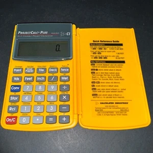 ProjectCalc Plus Calculator Model 8525 Calculated Industries Works - Picture 1 of 3