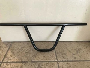 Bicycle BMX C.W Handlebar Steel 22.2mm BLACK or CHROME Cycling Bikes  - Picture 1 of 3