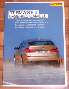 BMW 5 SERIES GT Design Development & Production - 2009 Autocar Publication - Picture 1 of 19