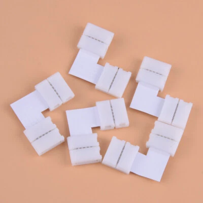 fit for 5050 RGB LED Strip Connectors 5Pcs L Shape LED Connector 6Pin solderless - Image 1 of 3