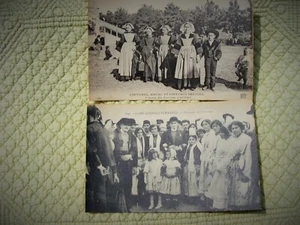 Two Very Old Post Cards Brittany Region of France Sepia - Picture 1 of 4