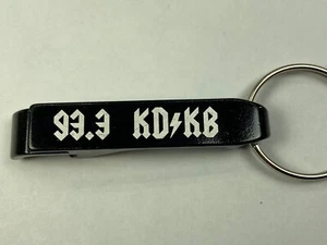 KDKB 93.3 FM Phoenix AZ Alternative Rock Lightning Bolt Bottle Opener Keychain - Picture 1 of 6