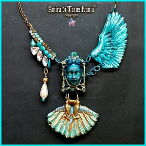 Dream Catcher Eagle Infinity Jewelry Necklace Luxury Pendant Charm Crystal Pearl - Picture 1 of 24