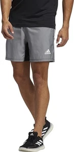 adidas Men's PrimeBlue Run For the Oceans 6" Shorts in Black Melange-2XL - Picture 1 of 4