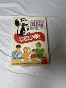 Vintage 1968 SKUNK Party GAME Schaper No 250 Made In USA Don't Roll A Skunk! - Picture 1 of 13