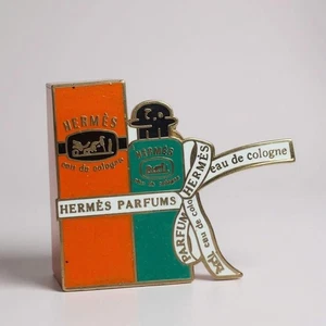 HERMES Pin badge BROOCH PARFUMS 1.06" x 1.37" - Picture 1 of 7