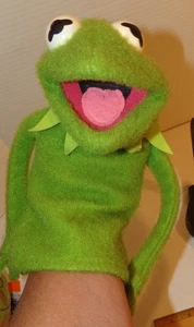 Vintage 1978 Kermit the Frog Hand Puppet Fisher Price Jim Henson Muppets #860 - Picture 1 of 8