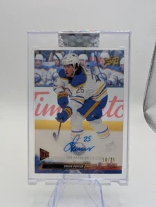 2022-23 Upper Deck Clear Cut Owen Power Exclusives Auto /35 RC #CC-OP - Picture 1 of 2