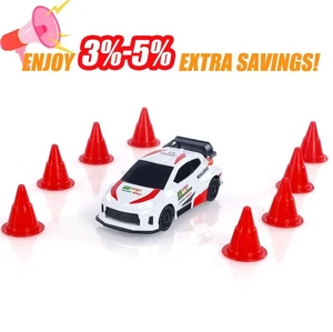 2,4GHz 1/43 RC Drift 4WD Rennwagen RTR Fahrzeug mit Licht Kreisel Funk Akku - Bild 1 von 12