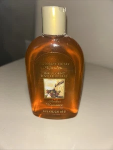 Amber Romance Victoria’s Secret Garden Indulgent Bath Bubbles Shower 8 Oz VTG - Picture 1 of 4