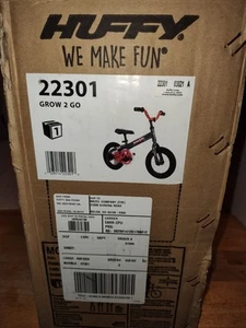 Huffy Grow 2 Go Kids Bike,Balance to Pedal (22301) NEW IN BOX - Picture 1 of 4
