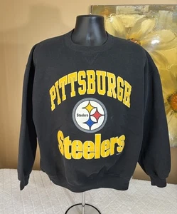 Vintage Russell Athletic 1994 Pittsburgh Steelers USA Made Sweatshirt Herren XL - Bild 1 von 18