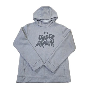 Under Armour Youth Large Unisex Pullover Hoodie Gray - Picture 1 of 6