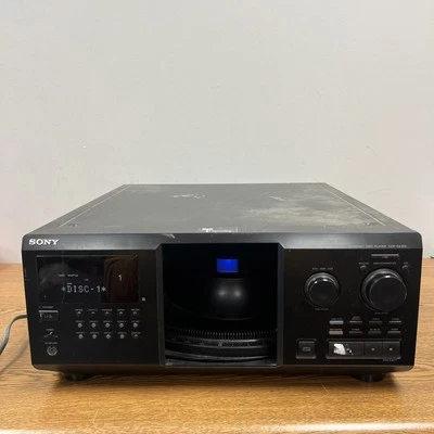 Sony CDP-CX355 300 Disc Mega Storage CD Changer Player - Image 1 of 4