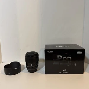 Viltrox AF 27mm/f1.2 XF Pro X-Mount For Fujifilm Camera - Picture 1 of 8