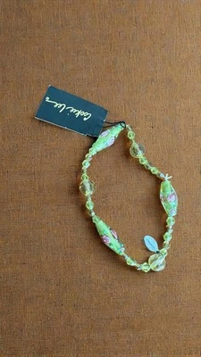 Pulsera de cristal genuino Cookie Lee nueva con etiquetas ¡50% de descuento! Foto 1 de 4