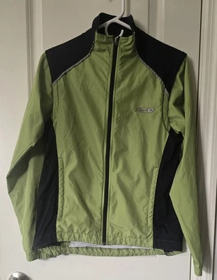 Sugoi Womens Cycling Jacket Green/Black Size S - Image 1 of 4