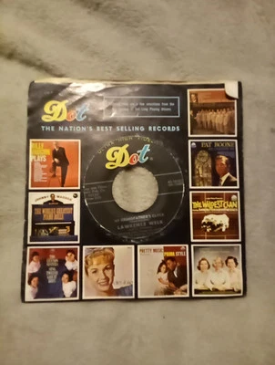 LAWRENCE WELK CALCUTTA / MY GRANDFATHER'S CLOCK 7" Inch VINYL 45 RPM Record - Image 1 of 4