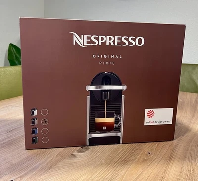 Nespresso Pixie | Kaffee-Kapselmaschine | Titan - Bild 1 von 4